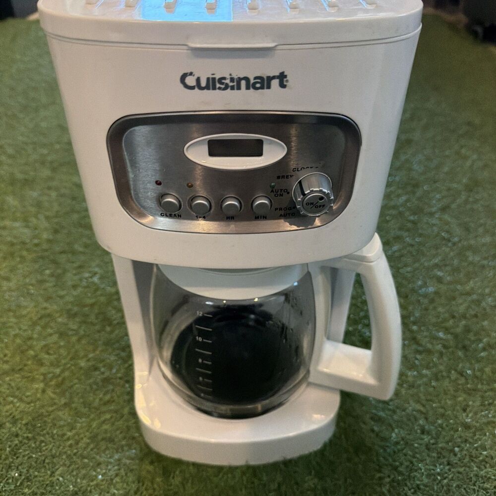 Cuisinart Brew Central Programmable Coffee Maker 12 Cups White